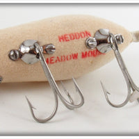 Heddon White Flocked Meadow Mouse