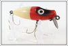 Vintage Millsite Red Head White Wig Wag Lure