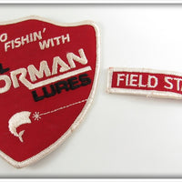 Go Fishin' With Bill Norman Lures & Field Staff Patch Set