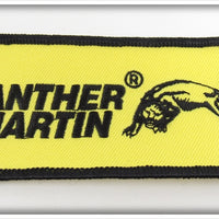 Vintage Panther Martin Yellow & Black Patch