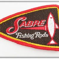 Vintage Sabre Fishing Rods Patch