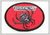 Spiderline Red & Black Patch 