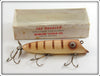 Vintage Gilmore Tackle Co Brown Scale The Hoodler Lure In Box