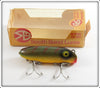 Vintage South Bend Gladding Yellow Perch Midge Oreno In Box