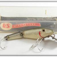 Vintage L&S Silver 00M Mirrolure Sinker Lure In Box