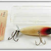 Vintage Phillips Red & White Crippled Killer Lure In Box