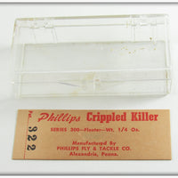 Phillips White Red Snake Line Crippled Killer In Box