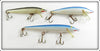 Rapala Countdown & Floating Minnow Lot Of Three In Boxes