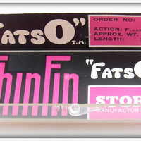 Storm Mfg Co Silver Thinfin Fatso In Box