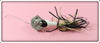 South Bend White Black Arrowhead Spin I Duzy