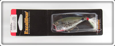 Excalibur Heddon Natural Finish Pop N Image Jr Lure On Card