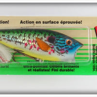 Heddon Bill Dance Red Ear Sunfish Pop N Image Lure On Card