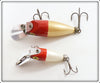 Wood Mfg Co Pearl Red Head & White Red Head Deep R Doodle Pair