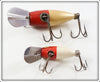 Wood Mfg Co Pearl Red Head & White Red Head Deep R Doodle Pair