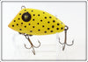Heddon Yellow Black Spots Pico Perch