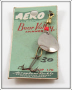 Aeroplane Tackle Bear Valley Spinner On Card