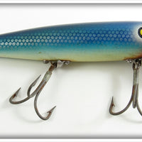 Vintage Pflueger Blue Mullet Scale Palomine Lure 