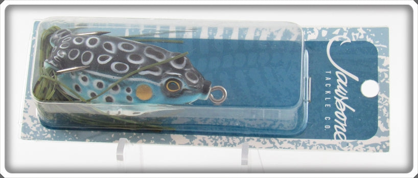 Jawbone Tackle Co Blue Frog Lure On Card