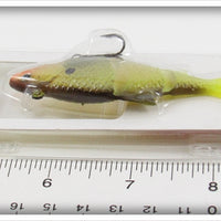 Storm Chartreuse Shad Live Kickin' Shad In Package