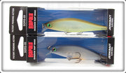 Rapala Haymaker & Elite Blue Shadow Rap Shad SDRS-09 Pair In Boxes