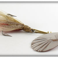 Vintage Four Bros Trademark Fluted Spinner # 3 Lure