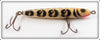 Vintage Eger Baits Black & White 9999 Convict Lure