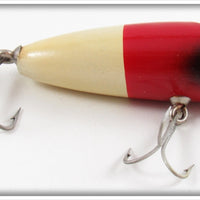 Vintage Lou Eppinger Red & White Osprey Wobbler Lure