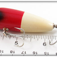 Lou Eppinger Red & White Osprey Wobbler