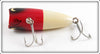 Lou Eppinger Red & White Osprey Wobbler