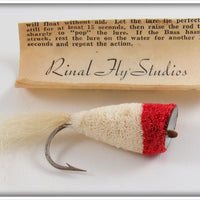 Vintage Rinal Fly Studios Red & White Top Sergeant With Paper