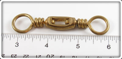 Vintage Large Brass Swivel