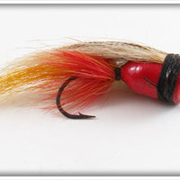 Vintage South Bend Red Callmac Bass Bug Lure
