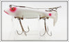 Heddon White & Red Dowagiac Spook