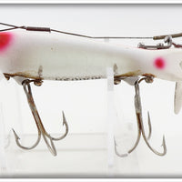 Heddon White & Red Dowagiac Spook