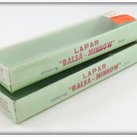 Lapar Balsa Minnow Pair In Boxes