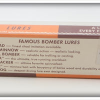 Bomber Silver Orange Belly Long A In Box