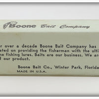 Boone Bait Co Green & Silver Scale Needlefish In Box