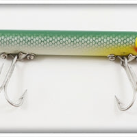 Boone Bait Co Green & Silver Scale Needlefish In Box