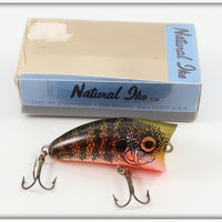 Vintage Lazy Ike Corp Natural Ike Lure In Box