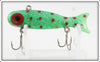 Hogie's Green Red Spots Texas Minnow