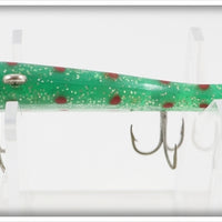 Hogie's Green Red Spots Texas Minnow