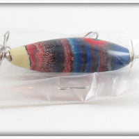 Winchester Little Sac Bait Co Marble Surface Bait In Box