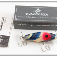 Winchester Little Sac Bait Co Marble Surface Bait Lure In Box 