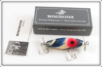 Winchester Little Sac Bait Co Marble Surface Bait Lure In Box 