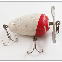 Vintage McCagg Red & White Barney Lure