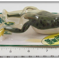 Johnson Lures Green Talkin' Frog On Card