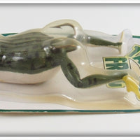 Johnson Lures Green Talkin' Frog On Card