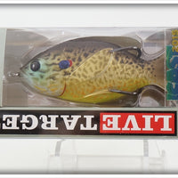 Live Target Copper Pumpkinseed Sunfish Lure In Package