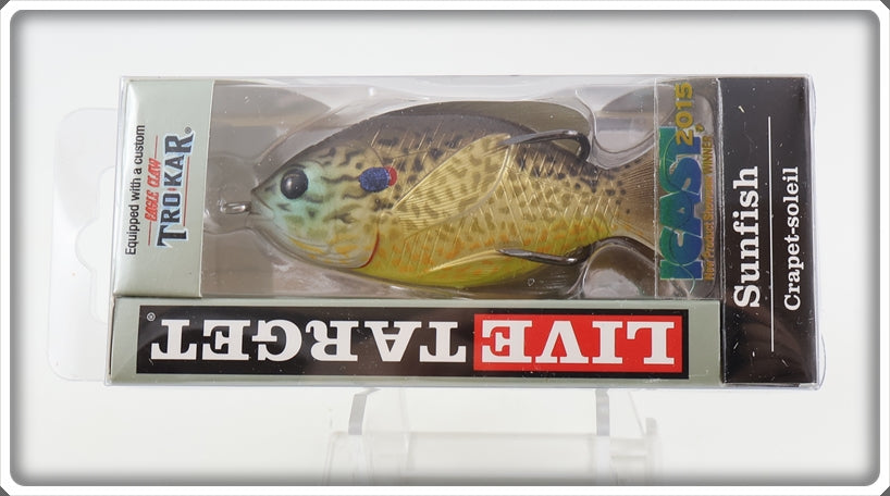 Live Target Copper Pumpkinseed Sunfish Lure In Package