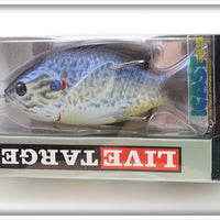 Live Target Blue Yellow Pumpkinseed Sunfish Lure In Package